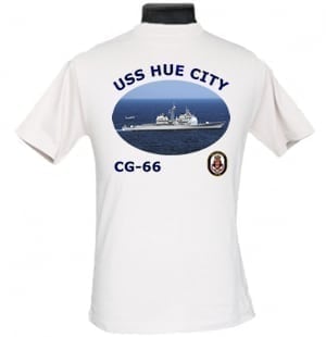 CG 66 USS Hue City 2-Sided Photo T Shirt