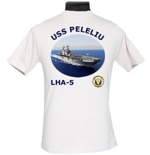 LHA 5 USS Peleliu Navy Mom Photo T-Shirt
