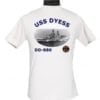 DD 880 USS Dyess 2-Sided Photo T Shirt