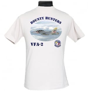VFA 2 Bounty Hunters 2-Sided Photo T Shirt
