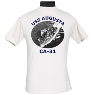 CA 31 USS Augusta 2-Sided Photo T Shirt