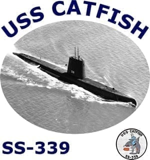 SS 339 USS Catfish 2-Sided Photo T-Shirt