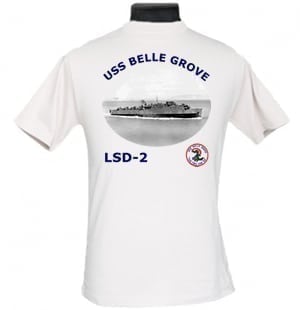LSD 2 USS Belle Grove 2-Sided Photo T-Shirt