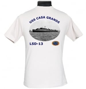 LSD 13 USS Casa Grande 2-Sided Photo T-Shirt