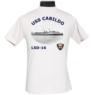 LSD 16 USS Cabildo 2-Sided Photo T-Shirt