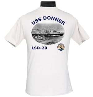 LSD 20 USS Donner 2-Sided Photo T-Shirt