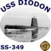 SS 349 USS Diodon 2-Sided Photo T-Shirt