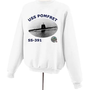 SS 391 USS Pomfret Photo Sweatshirt