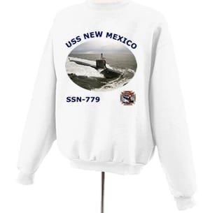 SSN 779 USS New Mexico Photo Sweatshirt