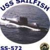 SS 572 USS Sailfish 2-Sided Photo T-Shirt