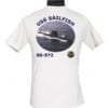 SS 572 USS Sailfish 2-Sided Photo T-Shirt