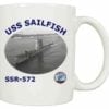 SSR 572 USS Sailfish Coffee Mug