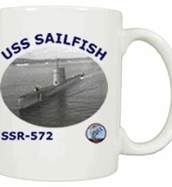 SSR 572 USS Sailfish Coffee Mug
