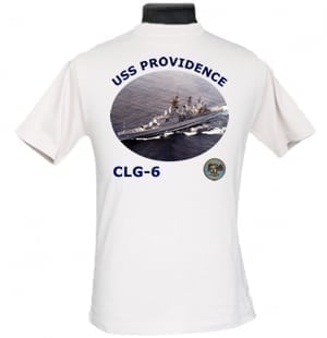 CLG 6 USS Providence 2-Sided Photo T Shirt