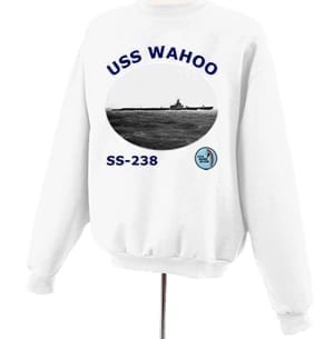 SS 238 USS Wahoo Photo Sweatshirt
