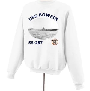 SS 287 USS Bowfin Photo Sweatshirt