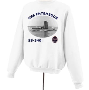 SS 340 USS Entemedor Photo Sweatshirt