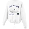 SS 368 USS Jallao Photo Sweatshirt