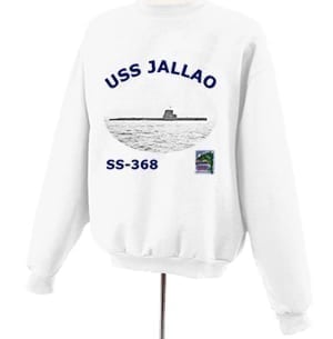 SS 368 USS Jallao Photo Sweatshirt