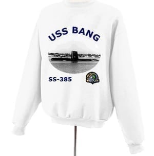 SS 385 USS Bang Photo Sweatshirt