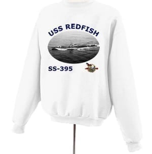 SS 395 USS Redfish Photo Sweatshirt