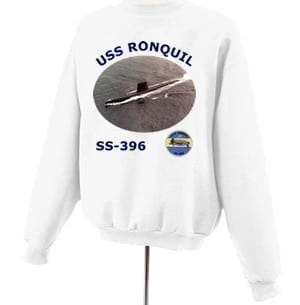 SS 396 USS Ronquil Photo Sweatshirt