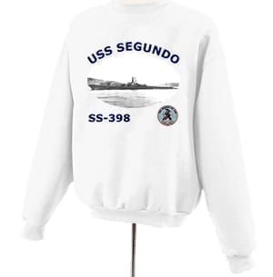 SS 398 USS Segundo Photo Sweatshirt
