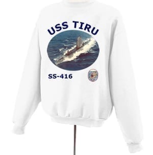 SS 416 USS Tiru Photo Sweatshirt