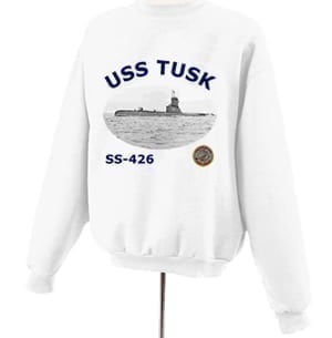 SS 426 USS Tusk Photo Sweatshirt