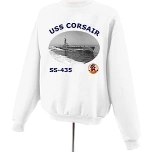 SS 435 USS Corsair Photo Sweatshirt
