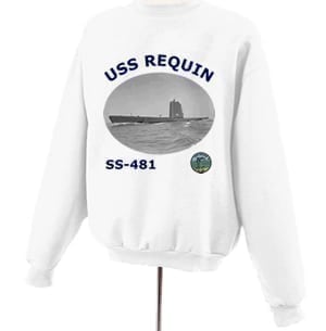 SS 481 USS Requin Photo Sweatshirt