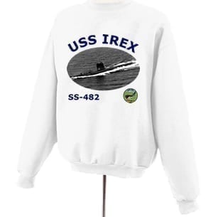 SS 482 USS Irex Photo Sweatshirt