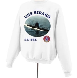SS 485 USS Sirago Photo Sweatshirt