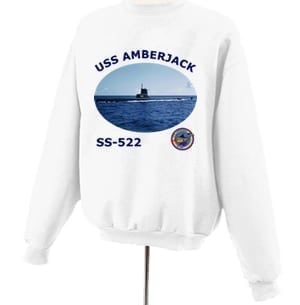 SS 522 USS Amberjack Photo Sweatshirt