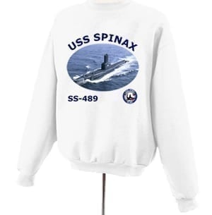 SS 489 USS Spinax Photo Sweatshirt