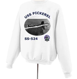 SS 524 USS Pickerel Photo Sweatshirt