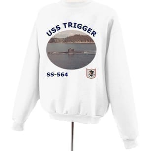 SS 564 USS Trigger Photo Sweatshirt