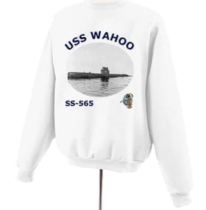 SS 565 USS Wahoo Photo Sweatshirt