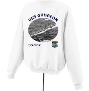 SS 567 USS Gudgeon Photo Sweatshirt