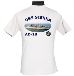 AD 18 USS Sierra 2-Sided Photo T-Shirt