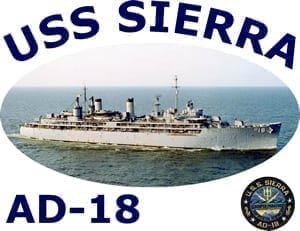 AD 18 USS Sierra Photo Sweatshirt