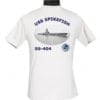 SS 404 USS Spikefish 2-Sided Photo T-Shirt