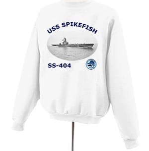 SS 404 USS Spikefish Photo Sweatshirt