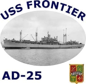 AD 25 USS Frontier 2-Sided Photo T-Shirt
