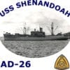 AD 26 USS Shenandoah Photo Sweatshirt