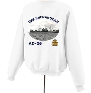 AD 26 USS Shenandoah Photo Sweatshirt