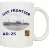 AD 25 USS Frontier Coffee Mug