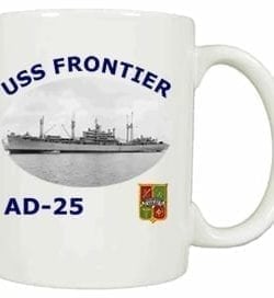 AD 25 USS Frontier Coffee Mug