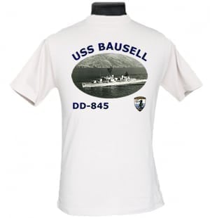 DD 845 USS Bausell 2-Sided Photo T Shirt