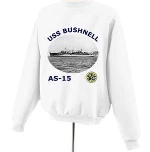 AS 15 USS Bushnell Photo Sweatshirt